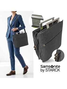 Samsonite by Starck ABA Women's Briefcase Belgium Slate Gray